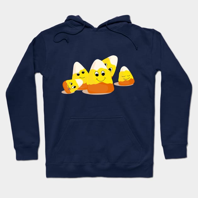 The Candy Corn Crew Hoodie by Keltaria